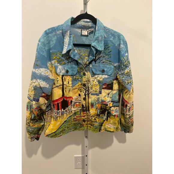 Artscapes Wearable Art Jacket Women's Size M - Picture 1 of 2